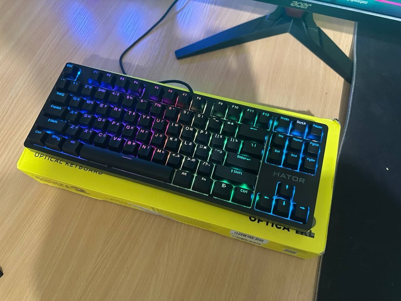 HATOR Rockfall 2 Optica TKL Black