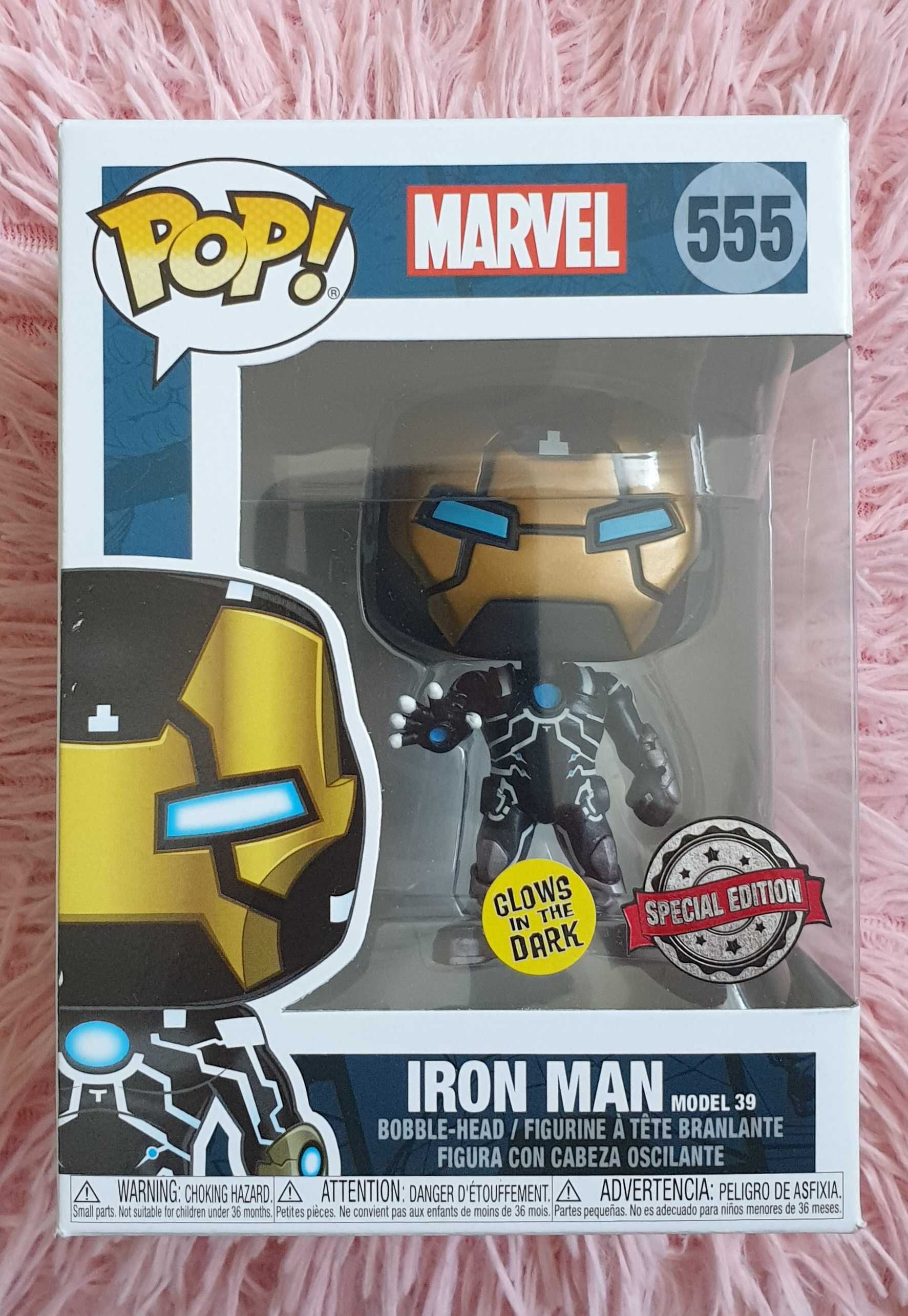 Figurka Funko POP! Marvel Iron Man Model 39 |SPECIAL EDITION GITD #555