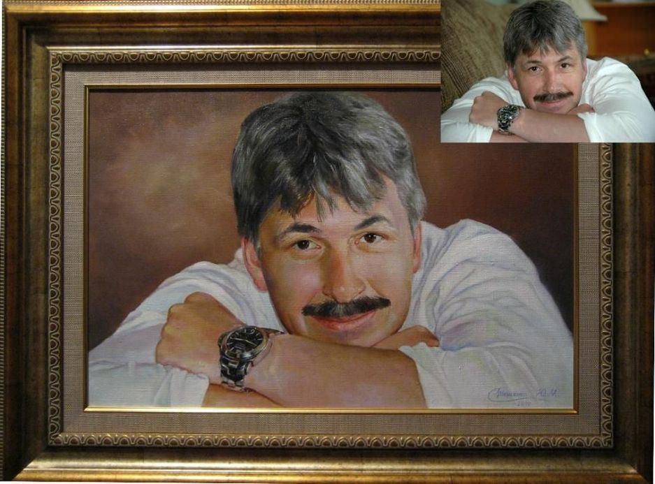 Vip Портрет маслом на заказ высокого уровня! Портрет на заказ Киев