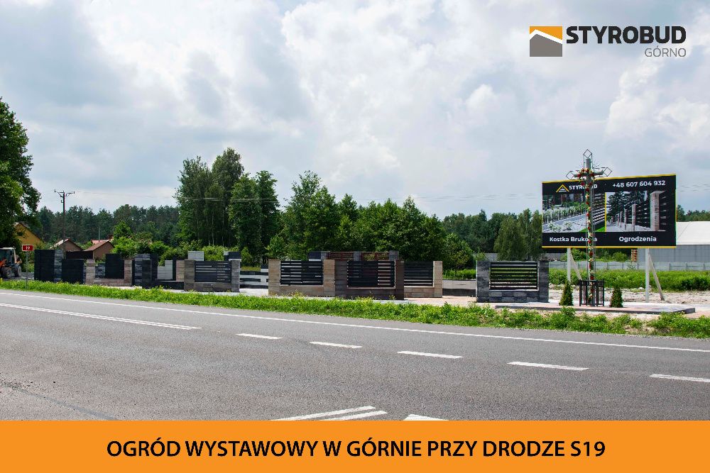 Fini™ 20x50x20 - ogrodzenia firmy Styrobud bloczki betonowe