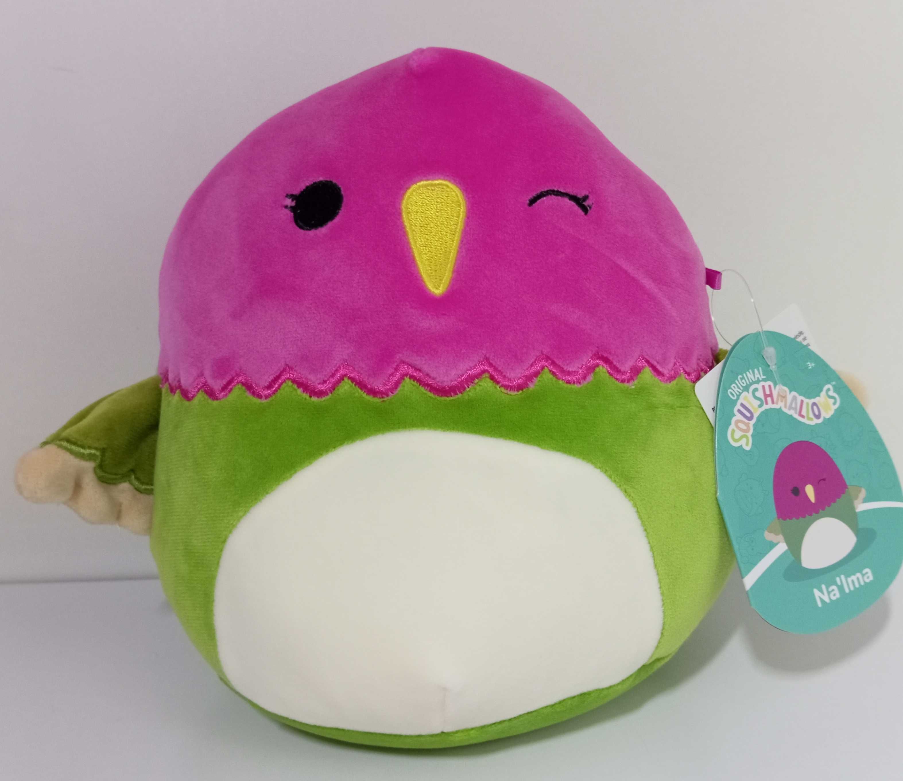 Nowa maskotka squishmallows 19 cm flaming