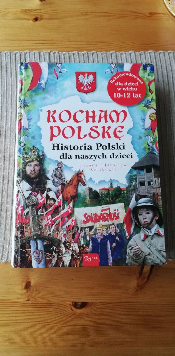Książka historyczna "Kocham polske". Joanna i Jarosła Szarkowicz.