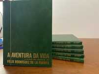 Coleção de Livros A AVENTURA DA VIDA de Félix Rodríguez de la Fuente