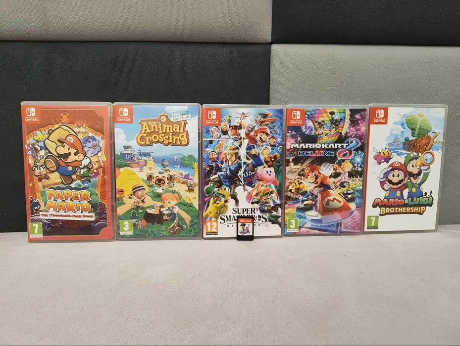 Konsola Nintendo Switch v2 - duży zestaw