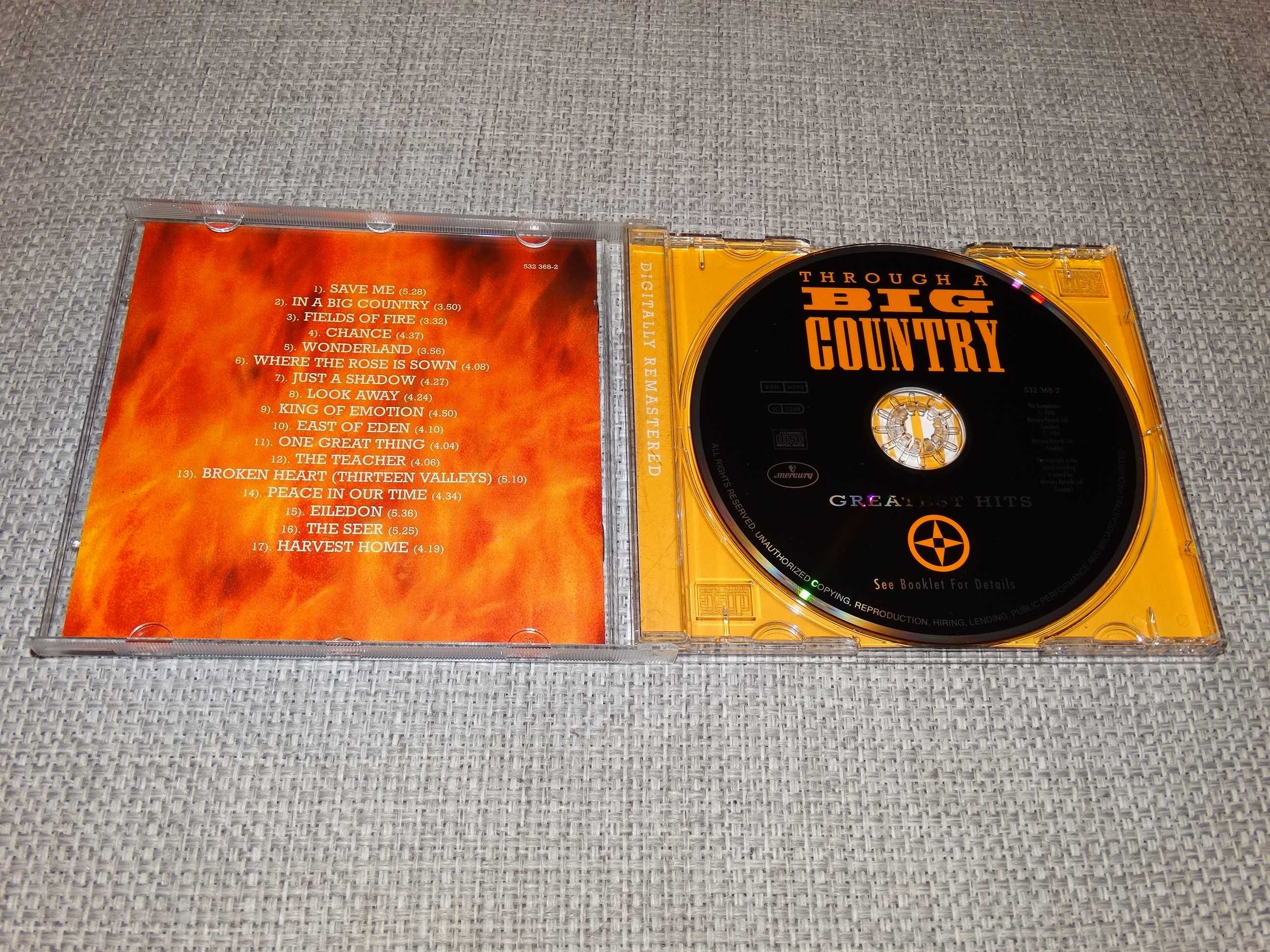 Through a Big Country - Greatest Hits CD