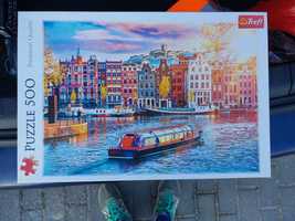 Puzzle trefl Holandia Amsterdam wenecja 500