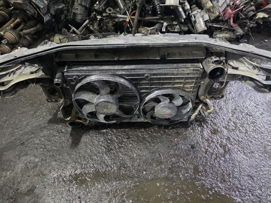 Passat b6 Pas przedni Wzmocnienie Czolowe Chlodnice wentylator