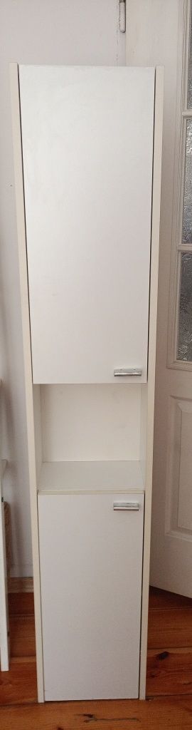 Słupek łazienkowy biały 160 cm