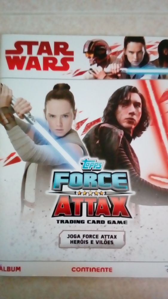 Cartas star wars force attax