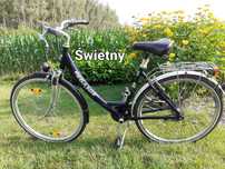 Rower męski damski młodzieżowy, 28, aluminium, 7-8 biegów