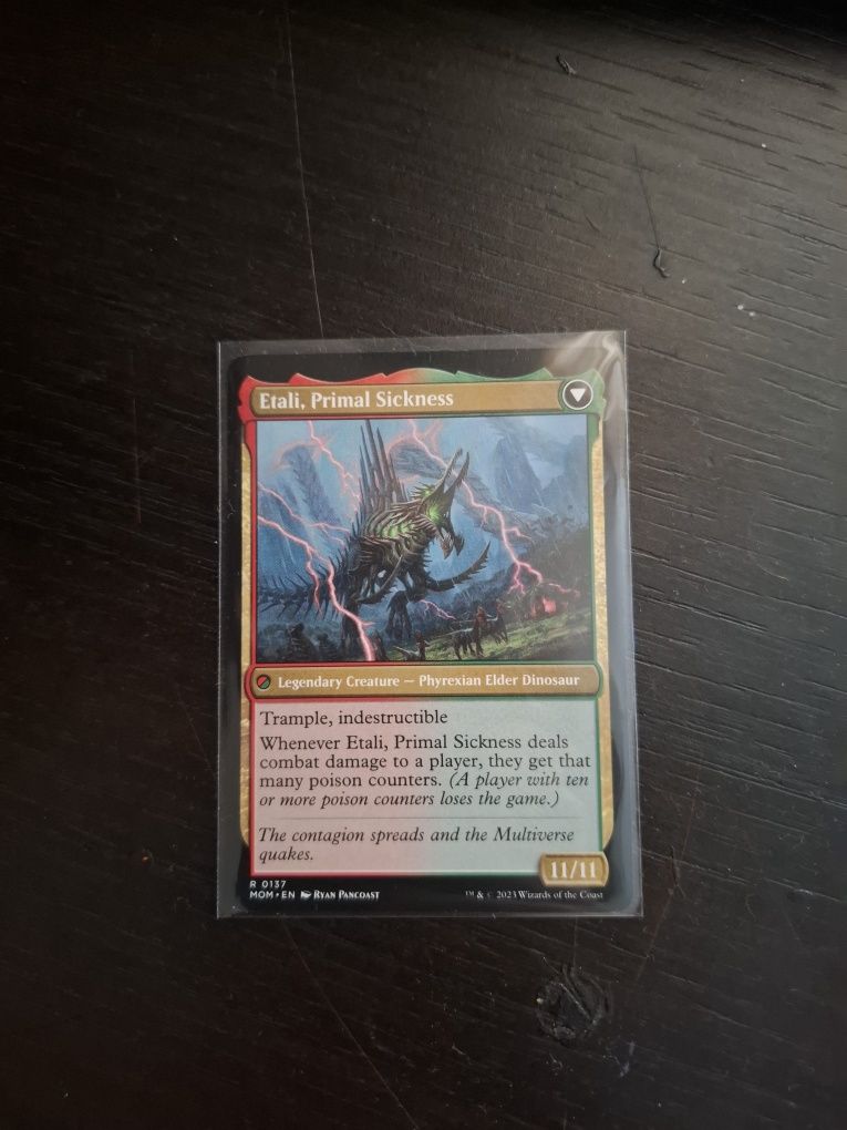 Картка magic the gathering (mtg), Etali, Primal Conqueror/Sickness
