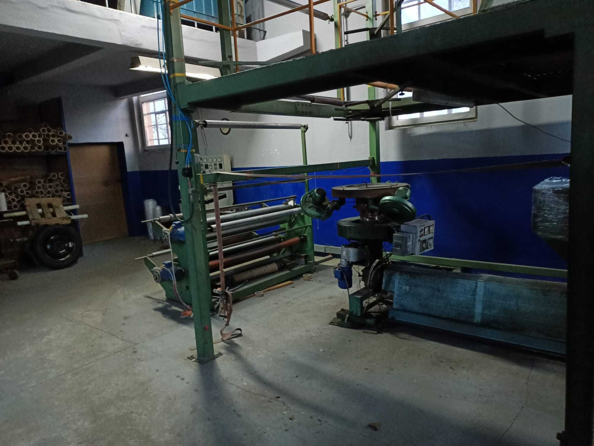 Linia do produkcji folii LDPE, Extruder, Wytłaczarka 2 szt