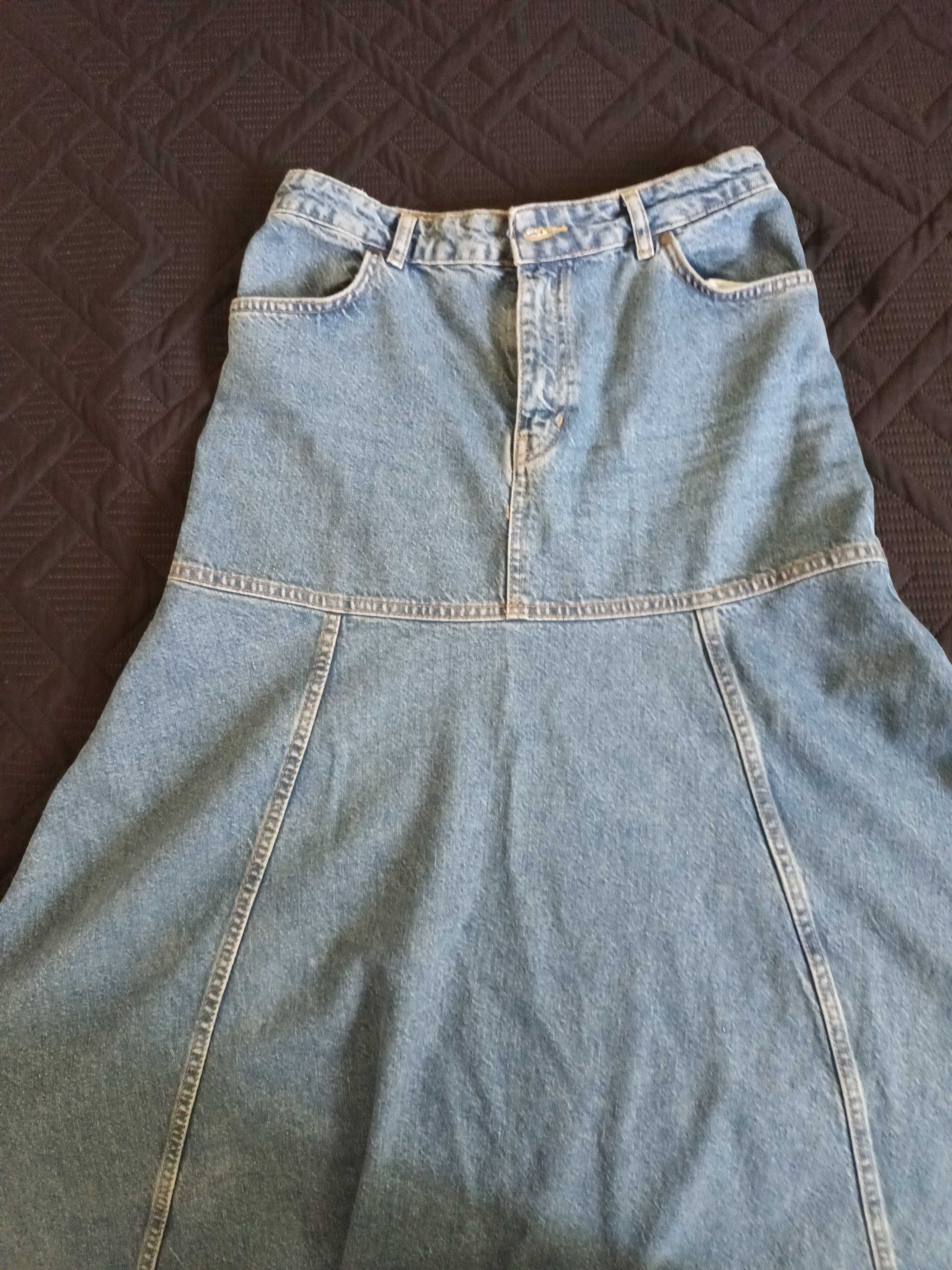 Spódnica jeans Zara m