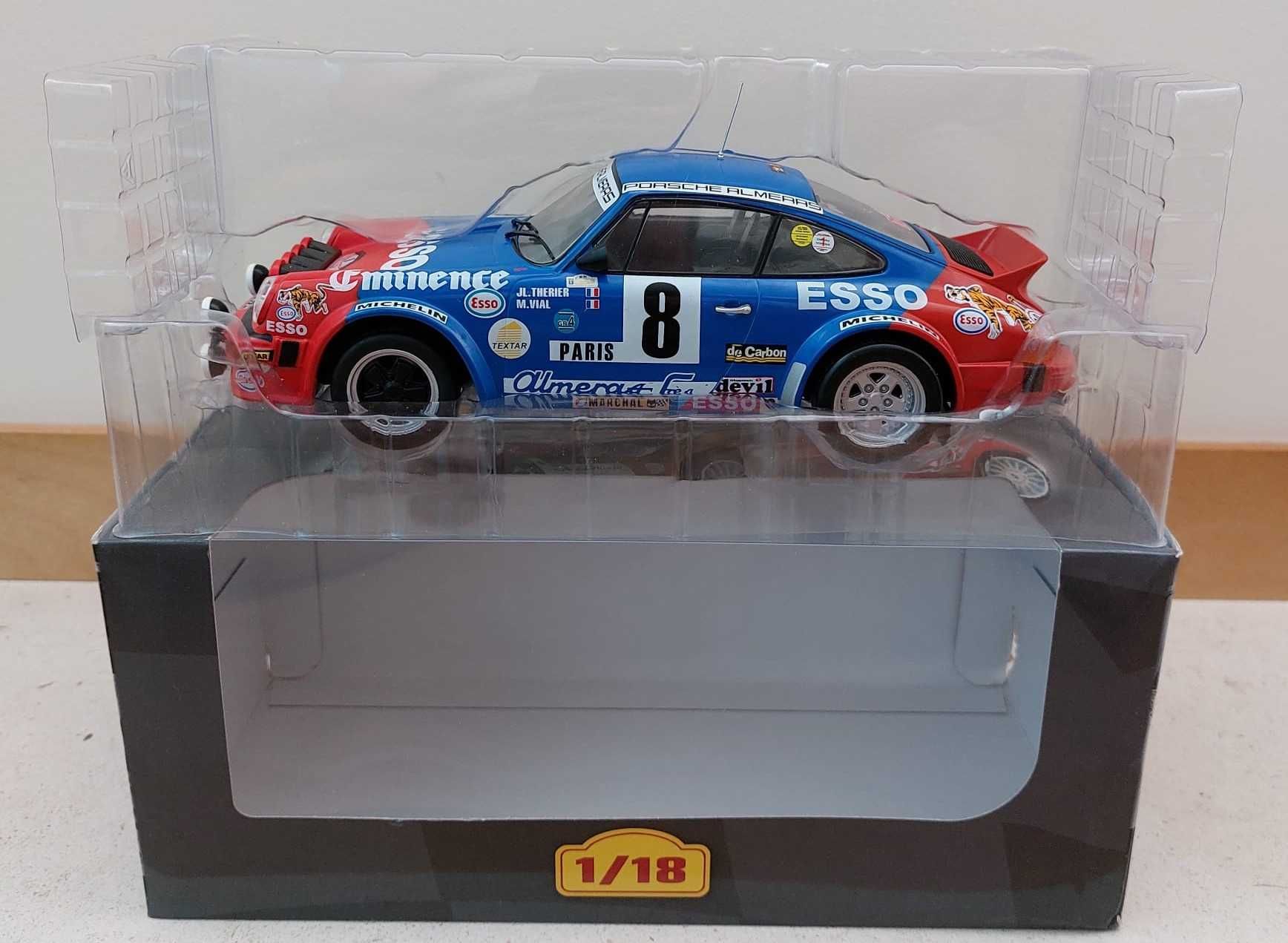 Miniatura Porsche 911 SC #8 Esso Rallye MONTE CARLO 1982 Altaya 1:18