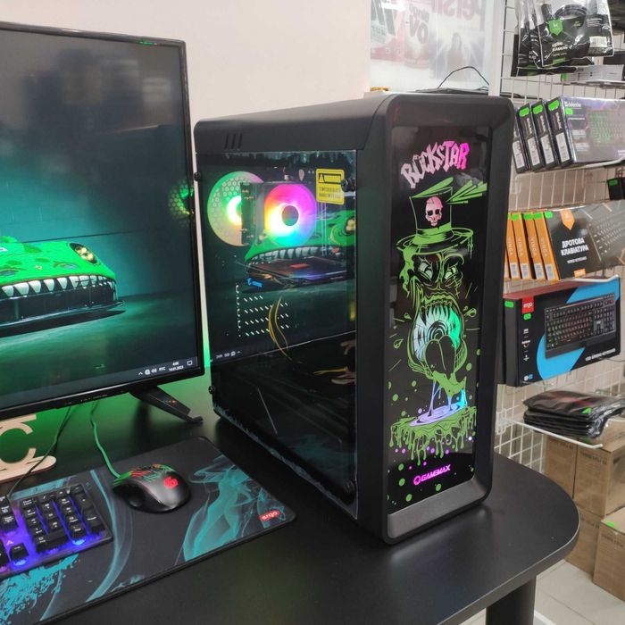 Компютер Новый Ryzen 5 3600, 16GB DDR4, AORUS RX 570, SSD 512GB m2 ТОП