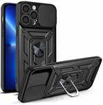 Etui Pancerne iPhone 13 Pro Max CamShield z Podstawką