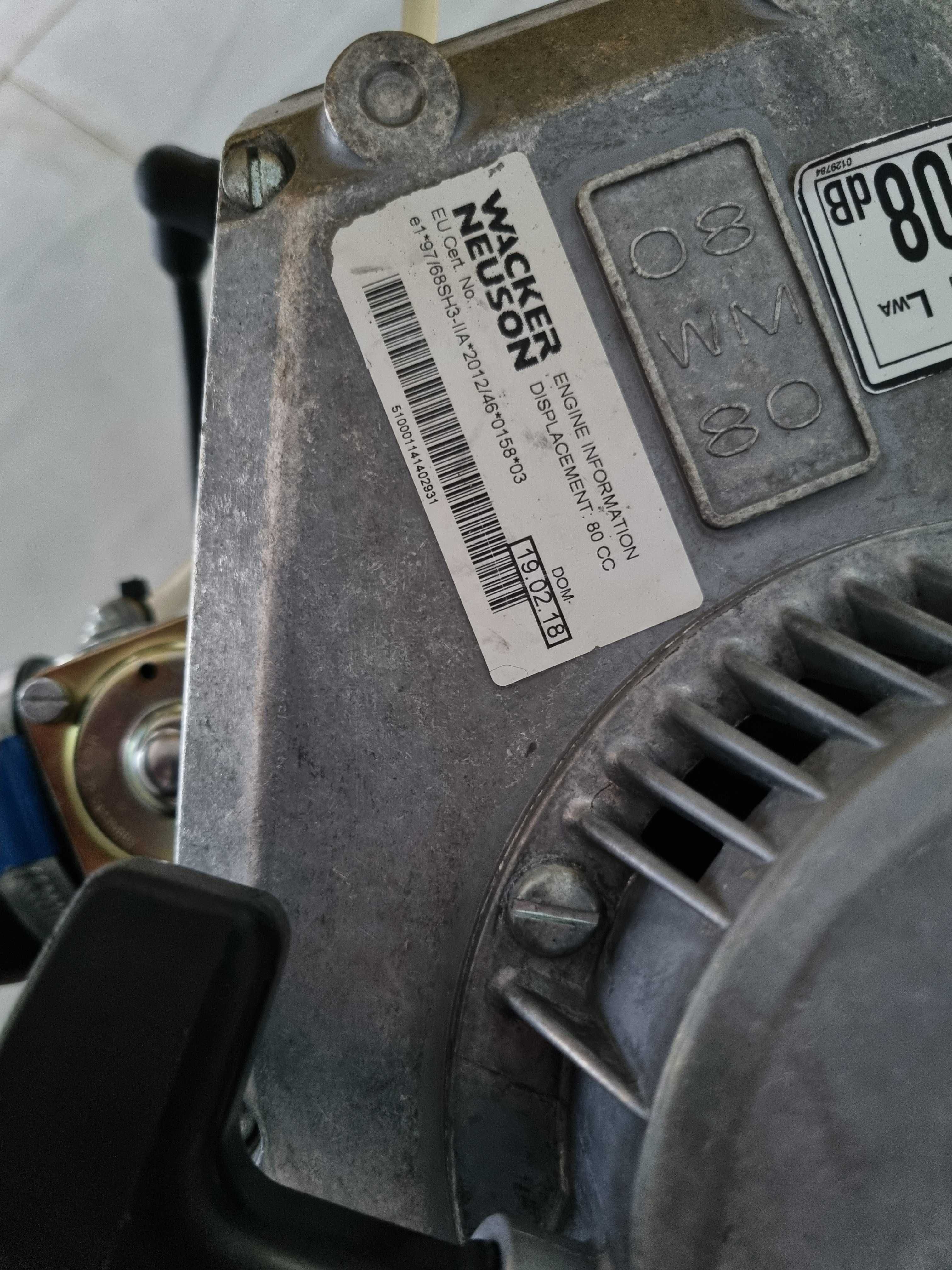Skoczek Stopa Wibracyjna Wąska Wacker bs30 z Norwegii 2019r JAK NOWY