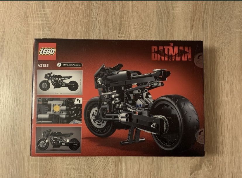 Nowe LEGO Technic 42155 - BATMAN - BATMOTOR Okazja!