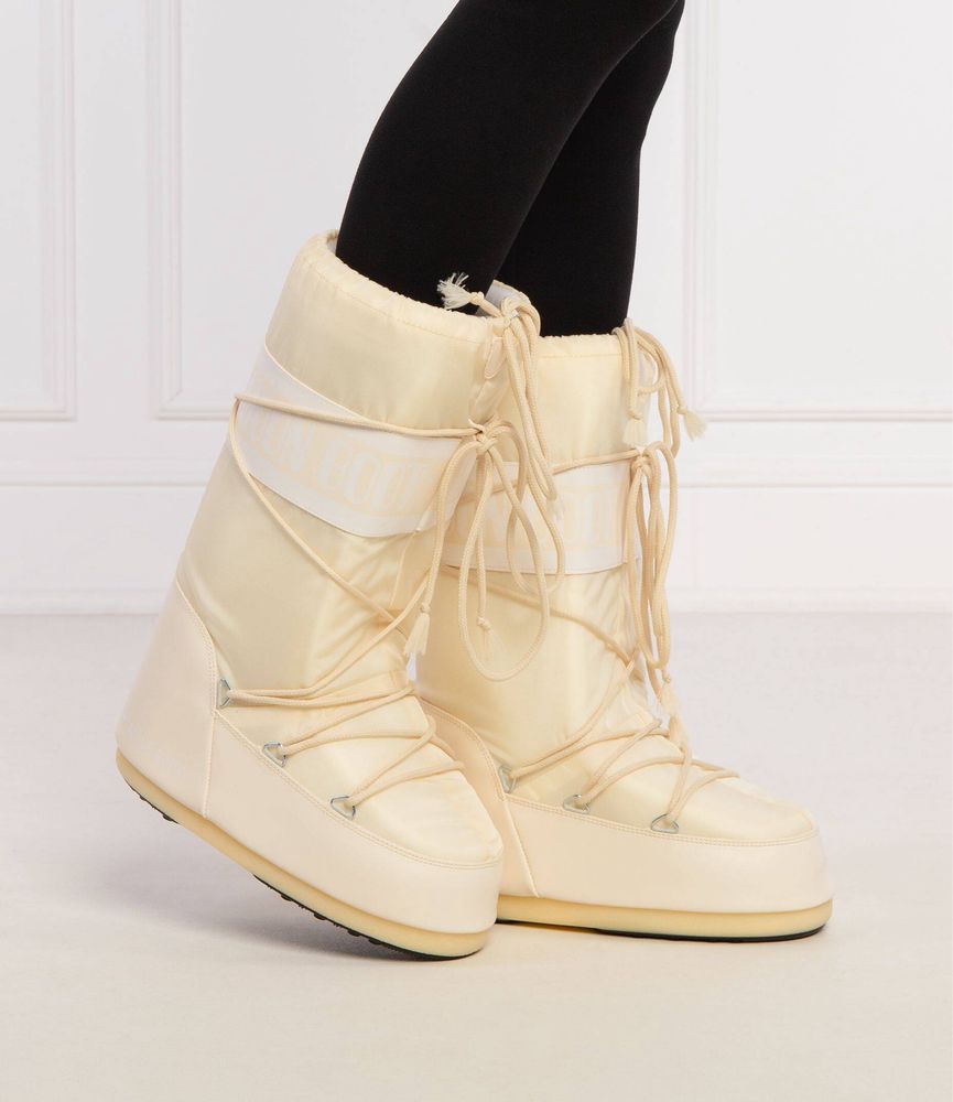 Śniegowce Moon Boot 35/38 Cream Nowe