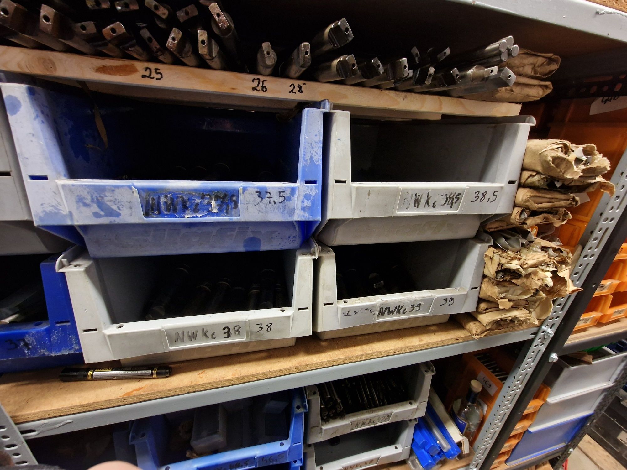 Wiertła do metalu na stożek Morse' a MK1/MK2/MK3/MK4/MK5