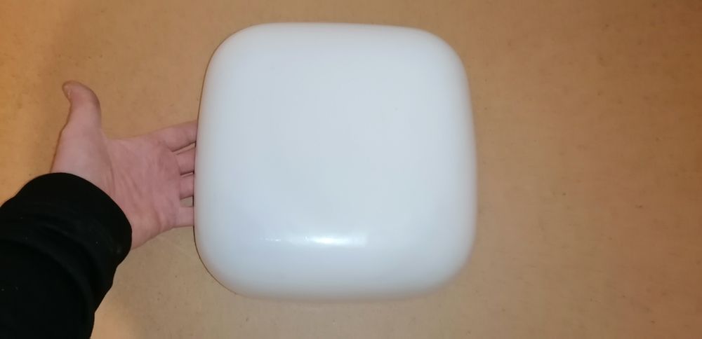 Lampa szklana 3 szt. oprawa lampy E27 na ścianę sufit klatka schodowa