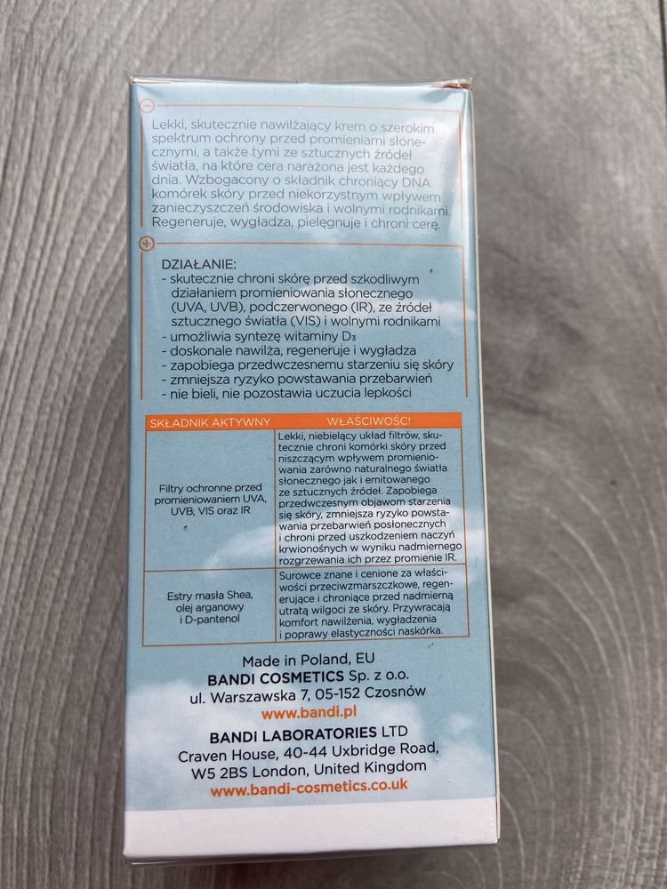 Pre-D3 Zaawansowany krem nawilżający SPF 50