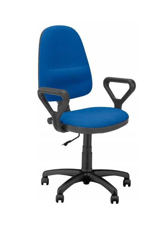 Krzesło Biurowe,Fotel Obrotowy " PERFECT " - Stan Idealny ,Niebieski