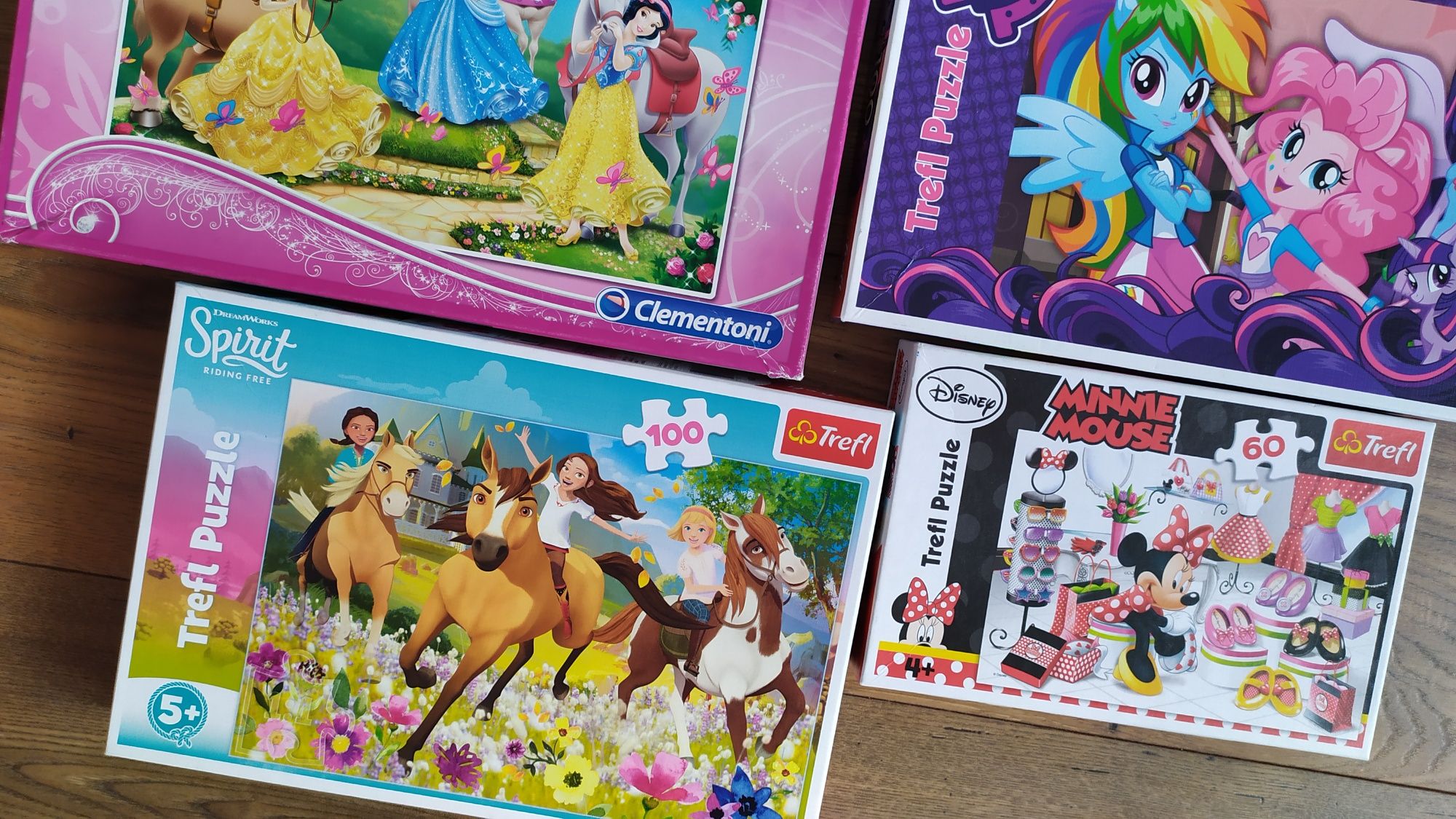 Puzzle Psi Patrol Mustang Princess Little Pony zestaw