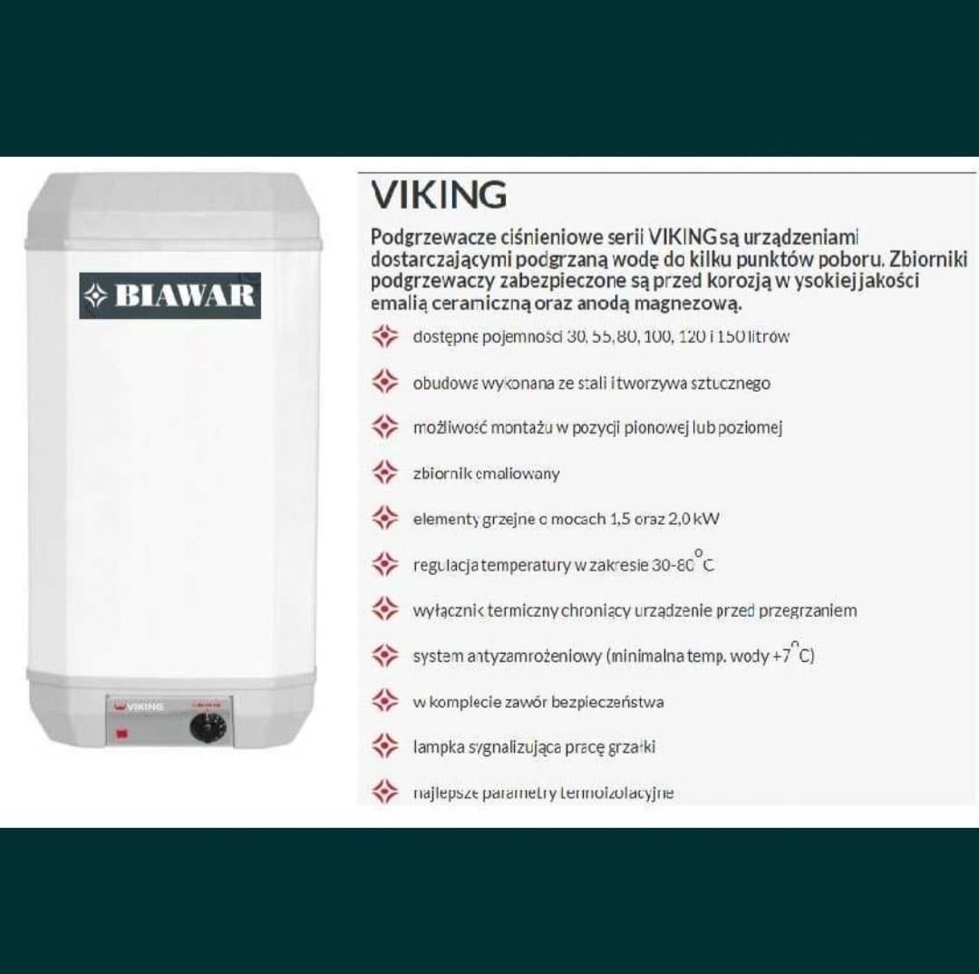 Biawar Viking Podgrzewacz wody elektryczny 120 litrów