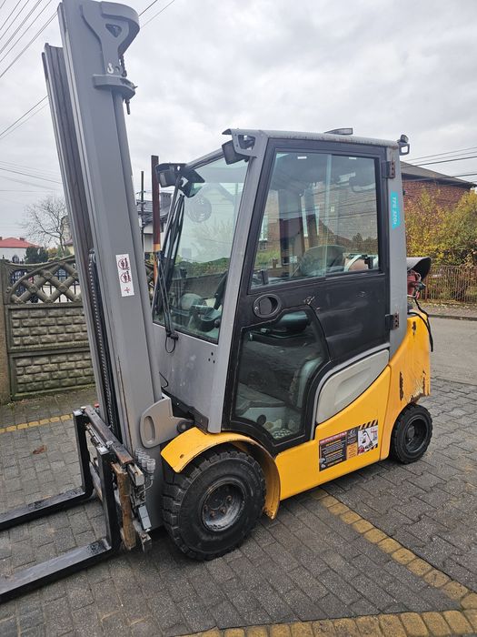 Wózek widłowy JUNGHEINRICH TFG320s Triplex 5sekcji 2016LPG transport