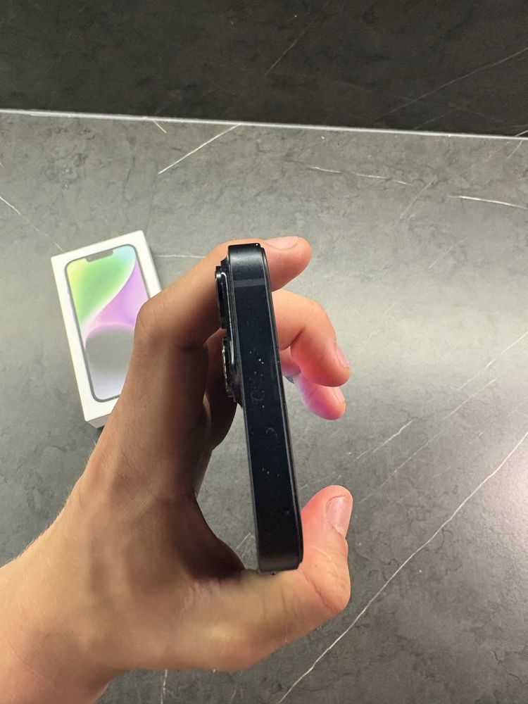 iPhone 14 - 128gb - 84% kondycja - czarny - stan idealny - komplet