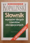 Kopaliński słownik wyrazów obcych i zwrotów obcojęzycznych
