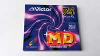 MiniDisc MD Victor JVC Purple 74 1szt