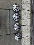 Komplet dekielków VW, oryginał volkswagen