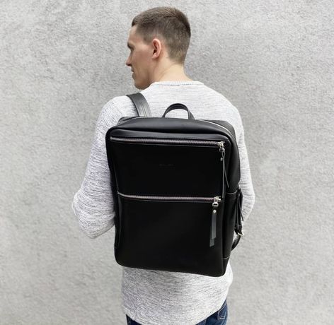 Кожаный рюкзак ручной работы Скидка 50% Мужской рюкзак для ноутбука