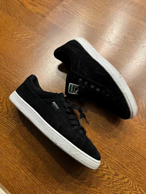 Buty Puma x Trapstar London Suede Black Sneakers 42.5
