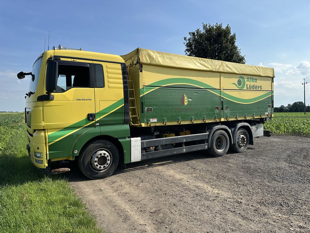 MAN TGX 26.440 zestaw z przyczepą wywrotka trójstronna