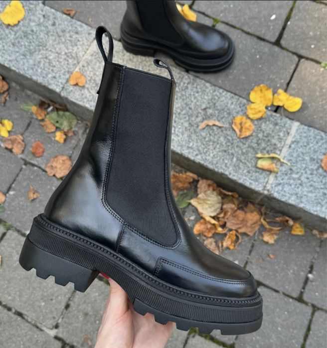 Зимові сапоги челсі.