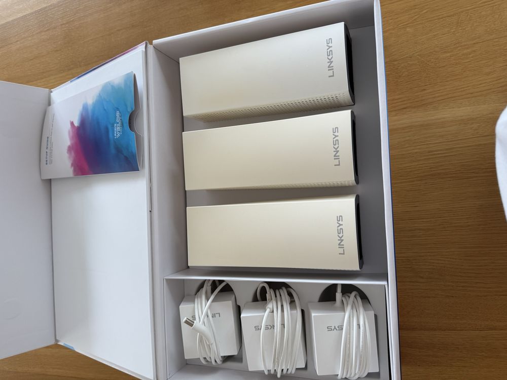 Szybki system Linksys Velop WiFi mesh / router do domu