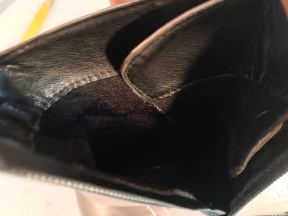 Buty dziewczęce kozaki trapery DeeZee rozmiar 35 złote glany