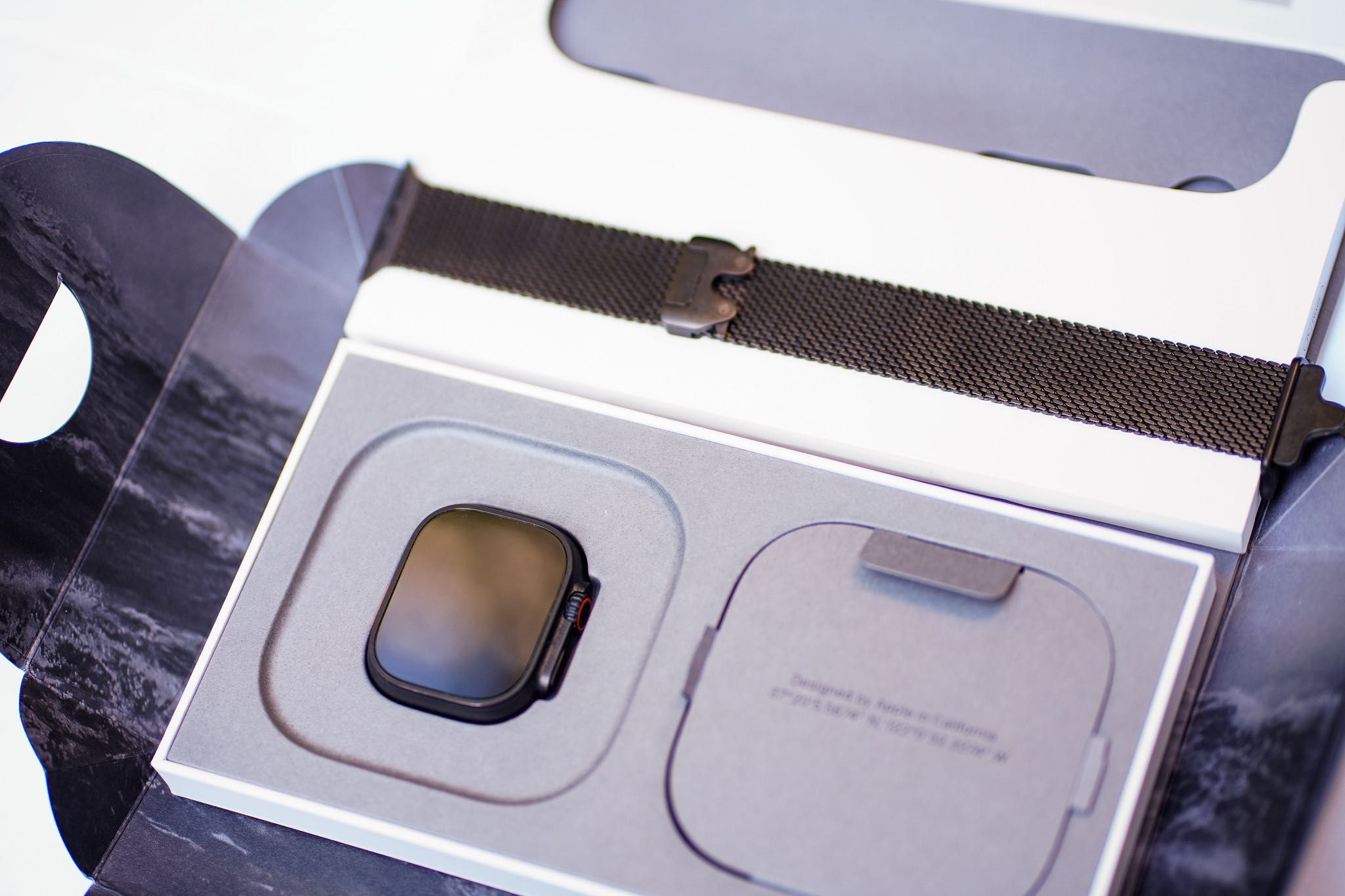 Apple Watch Ultra 2 Black Titanium, Milanese Loop - gwarancja