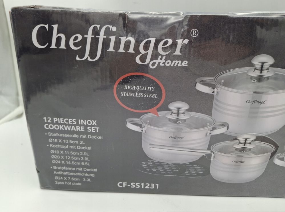 Zestaw garnków cheffinger