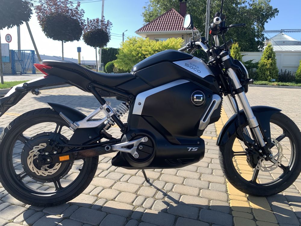 Електромотоцикл super soco