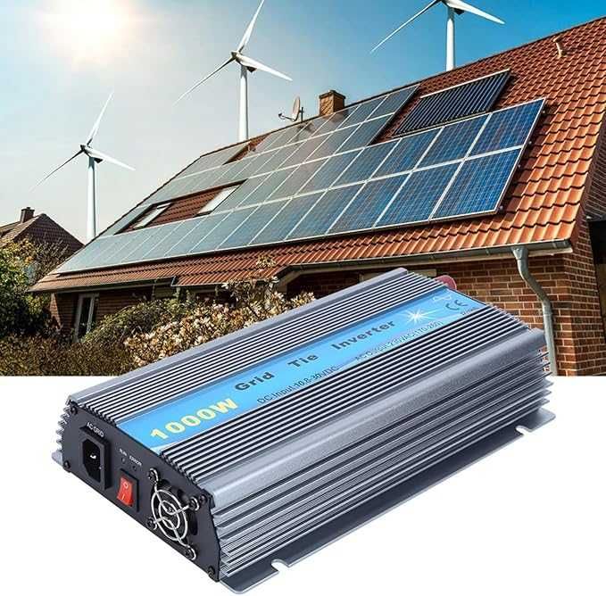 Falownik 1000 W do Mikro sieci Słonecznej DC10,8–32 V Wejście 230 V