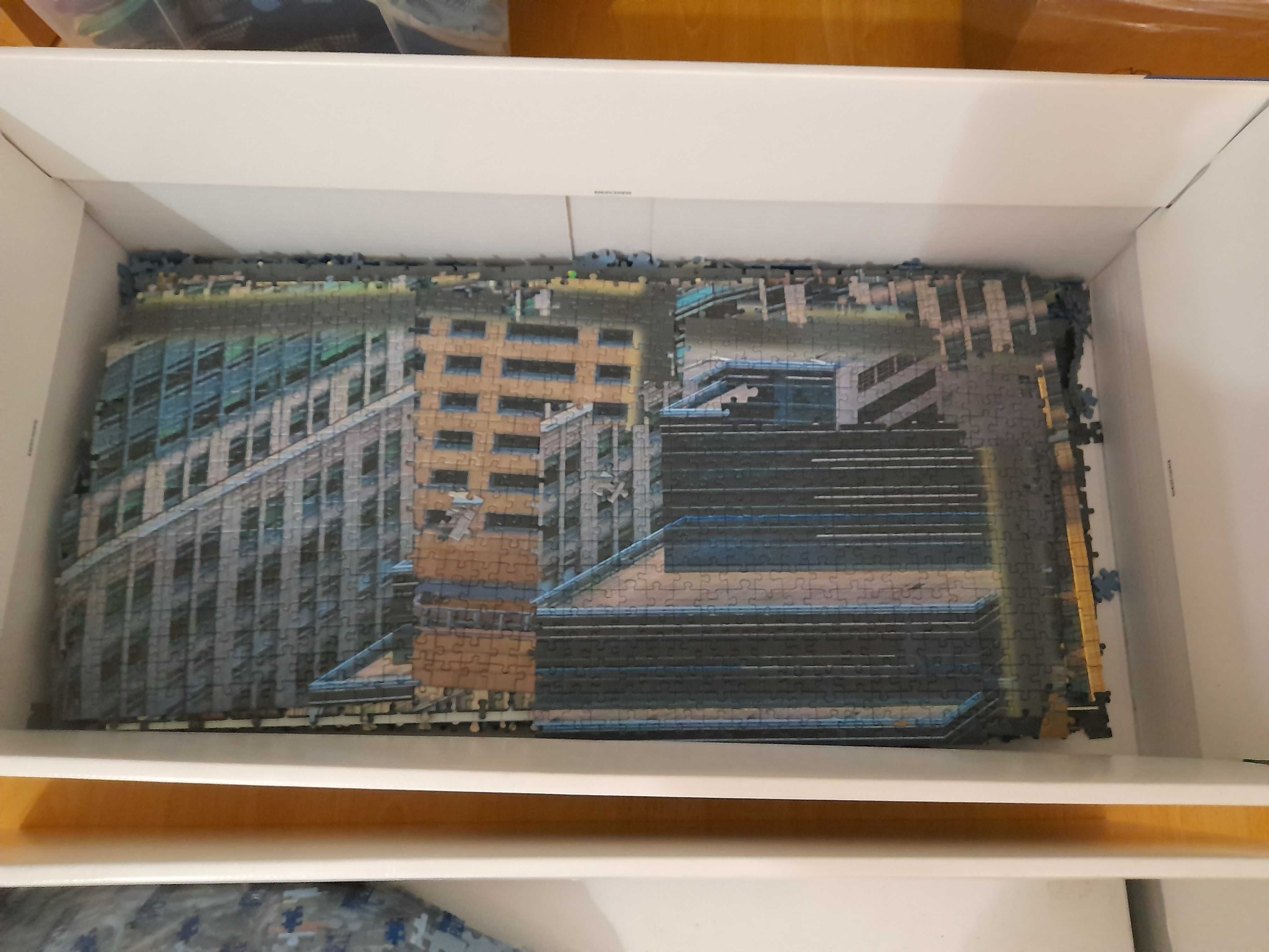 Puzzle 32000 peças Ravensburger New York City Window RARISSIMO