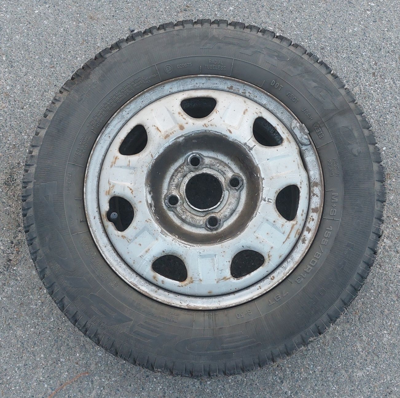 Dębica Frigo 155/80 R13 z Felgami 3 szt.