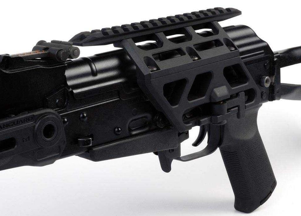 Бокова планка Ластівчин хвіст для оптики AK/АКМ/РПК Ласточкин хвост