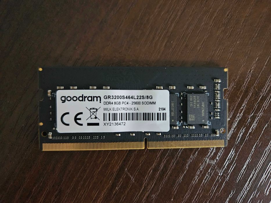 Pamięć GOODRAM 8GB 8GB 3200MHz DDR4 CL22