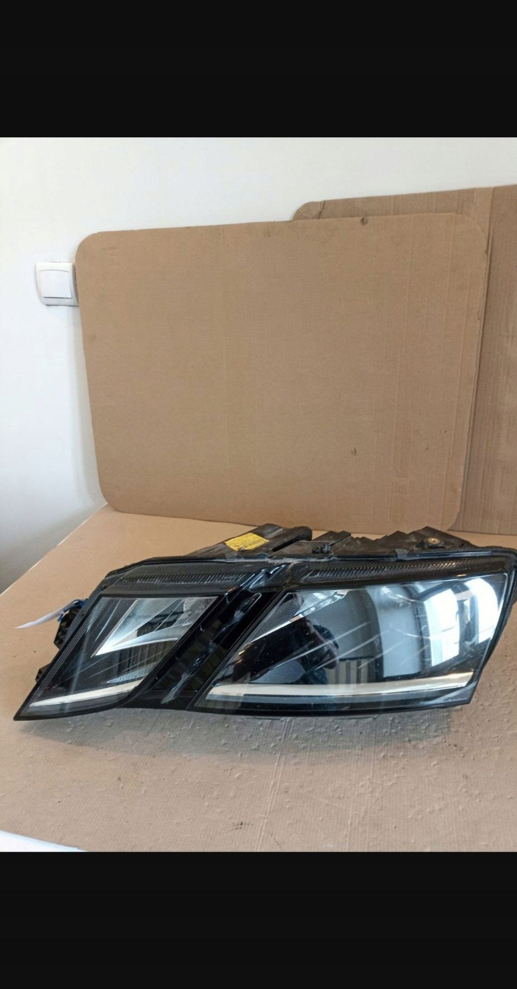Lampa przednia lewa skoda octavia III lift 3 lift full LED Europa