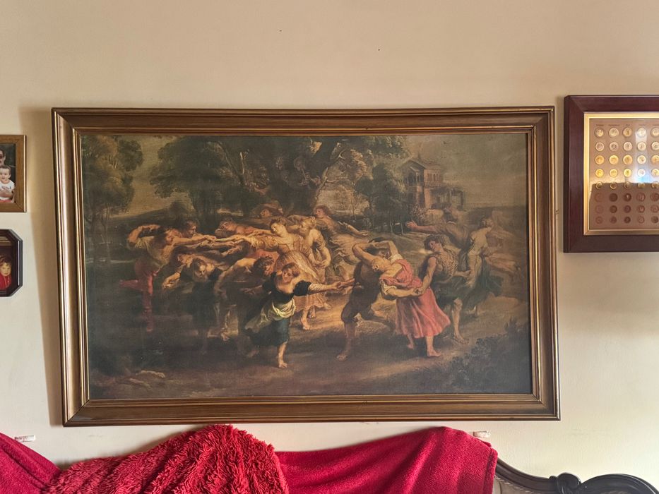Quadro Dança dos Aldeões